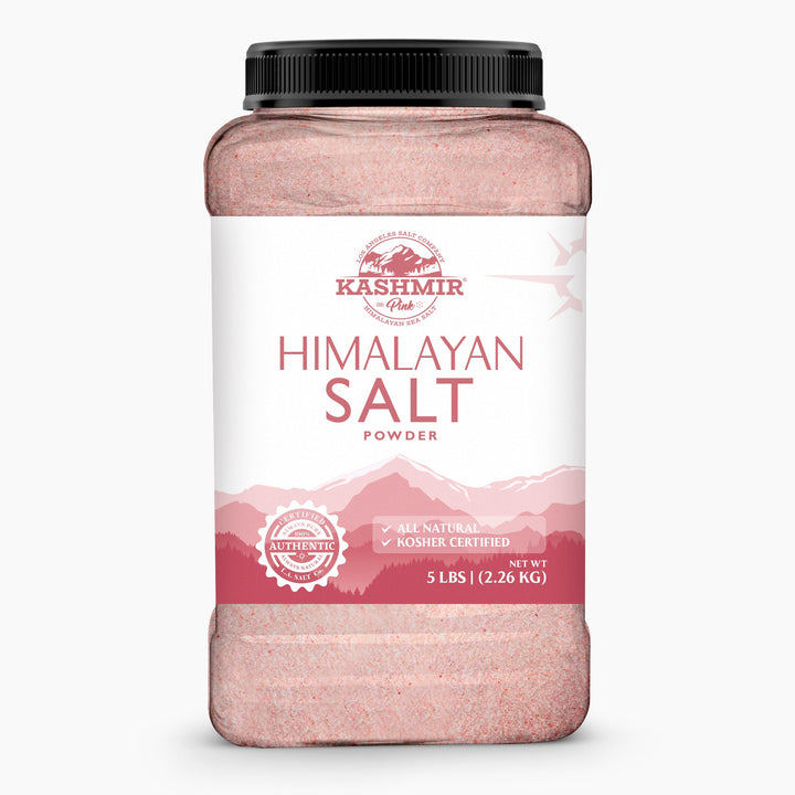 Kashmir Pink® Himalayan Salt Powder Jar-Salt-Los Angeles Salt Company-5 Lb-LA Salt Co.
