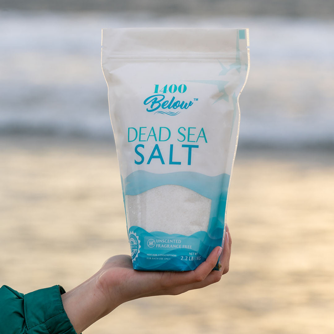 1400 BELOW® Dead Sea Salt-Salt-Los Angeles Salt Company-Fine-2.2 LB-LA Salt Co.