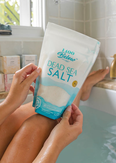 1400 BELOW® Dead Sea Salt-Salt-Los Angeles Salt Company-Fine-2.2 LB Bag-LA Salt Co.