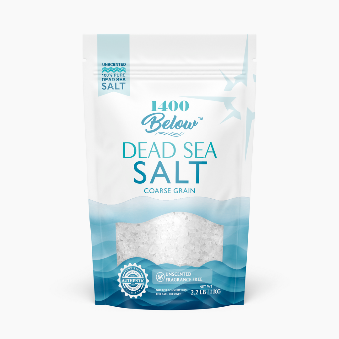 1400 BELOW® Dead Sea Salt-Salt-Los Angeles Salt Company-Coarse-2.2 LB-LA Salt Co.