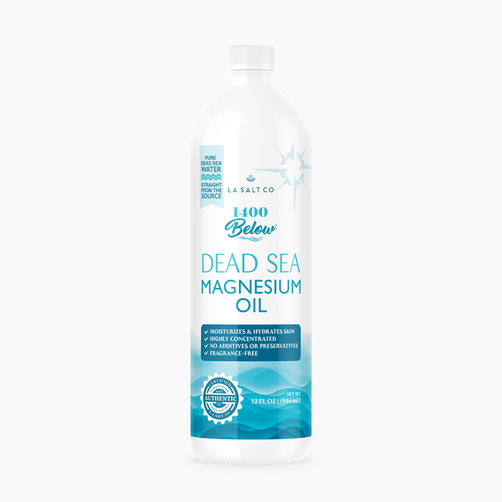 1400 Below® Dead Sea Magnesium Oil-LA SALT CO-32 FL OZ REFILL-LA Salt Co.