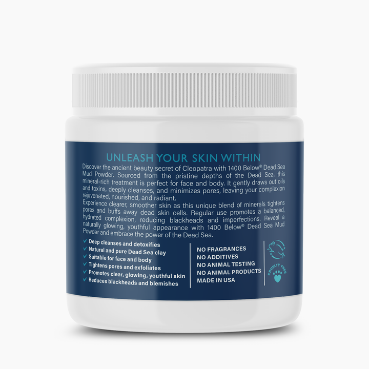 1400 Below® Dead Sea Mud Powder