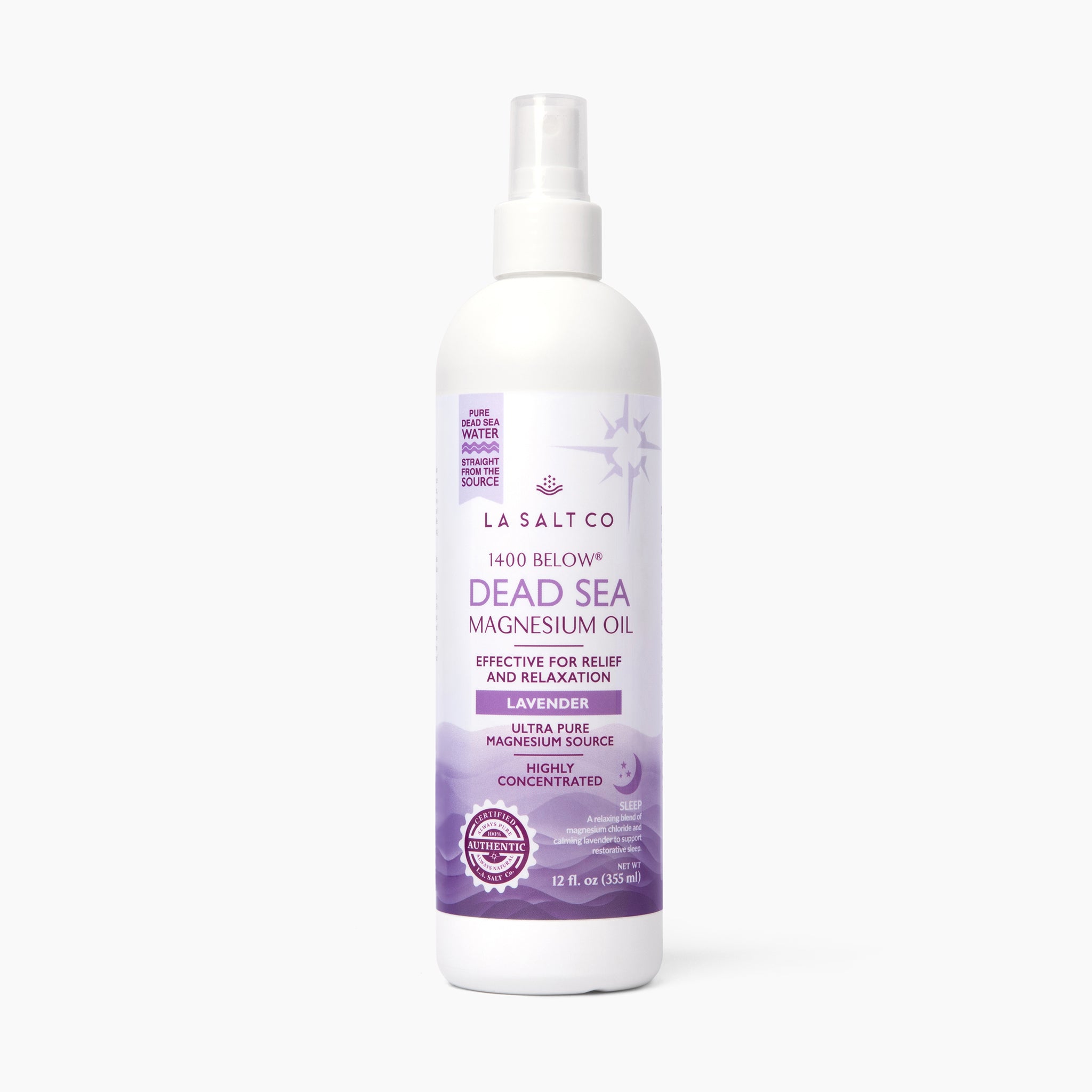 Dead Sea Magnesium Oil Lavender
