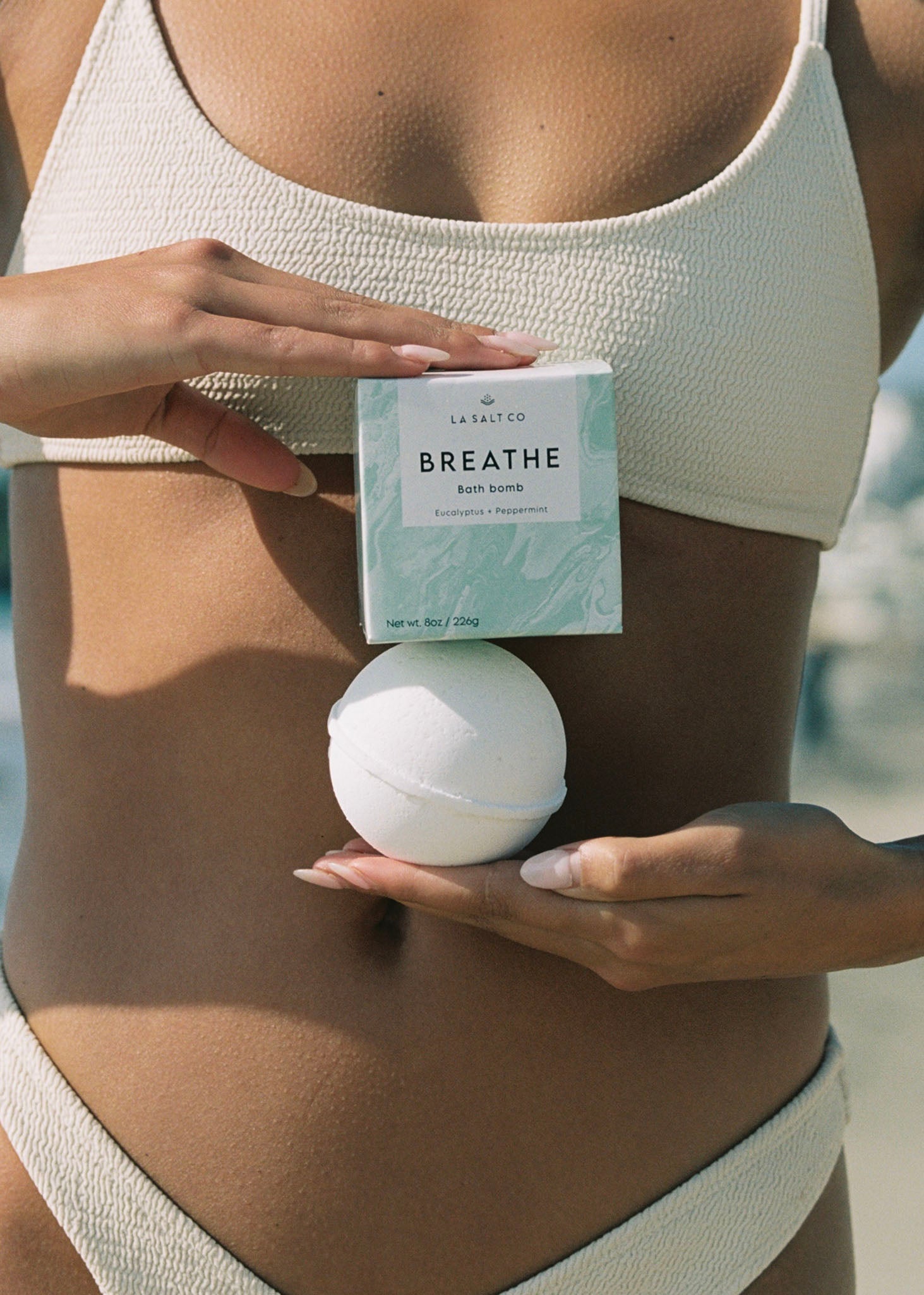 Breathe Bath Bomb-Bath Bomb-Los Angeles Salt Company-LA Salt Co.