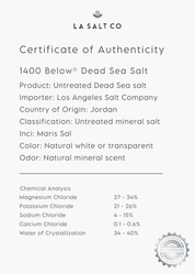 Dead Sea Salt