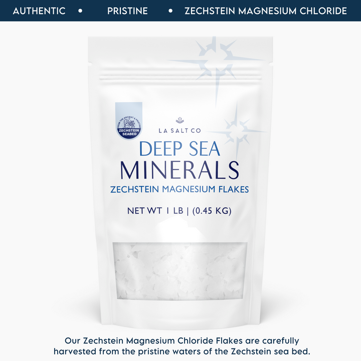 Deep Sea Minerals® Magnesium Flakes (1 lb)-Salt-Los Angeles Salt Company-1 LB-LA Salt Co.