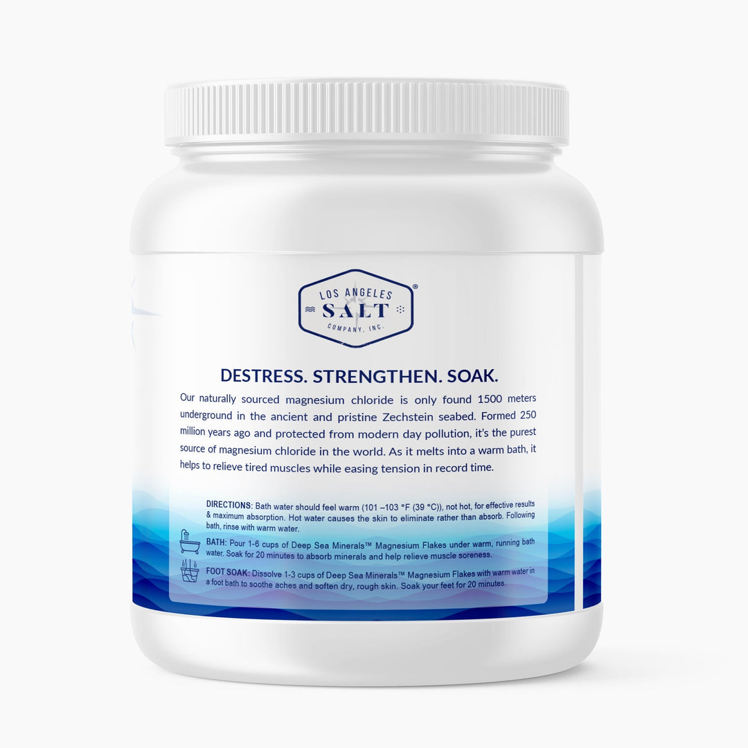 Deep Sea Minerals® Magnesium Flakes Jar (4.4 lb)