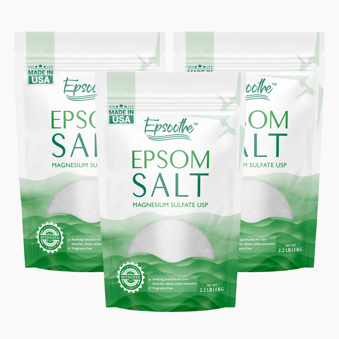 Epsoothe™ Epsom Salt (2.2 lb)-Salt-Los Angeles Salt Company-6.6 LB (3 Pack)-LA Salt Co.