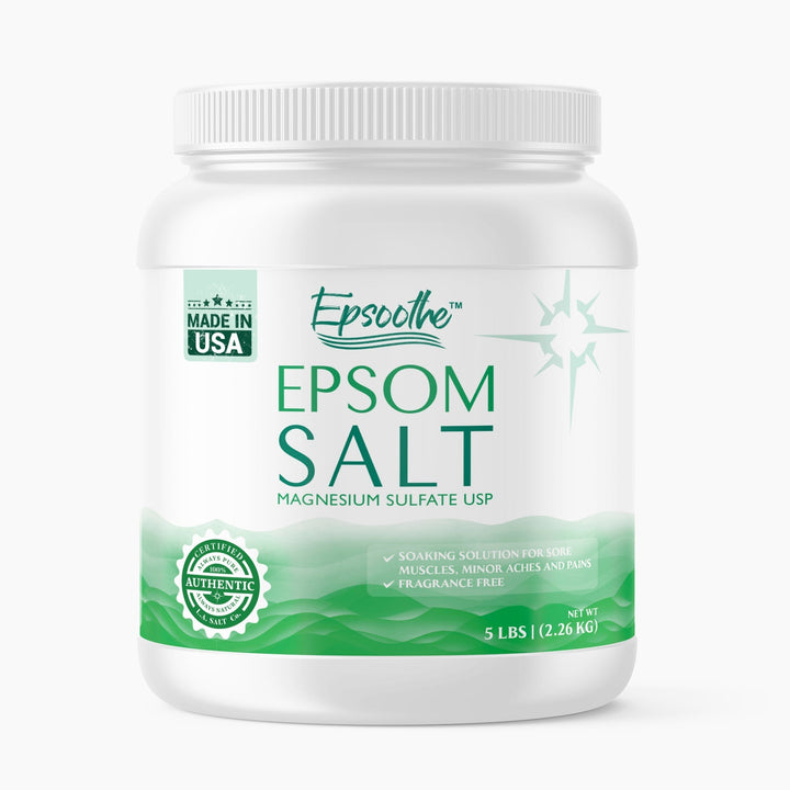 Epsoothe™ Epsom Salt Jar (5 lb)-Salt-Los Angeles Salt Company-LA Salt Co.