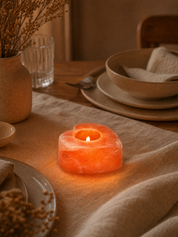 Himalayan Salt Candle Holder