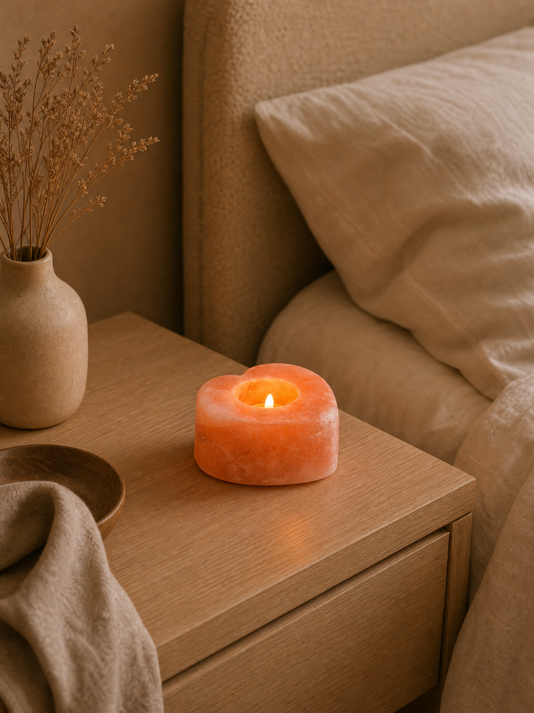 Himalayan Salt Candle Holder