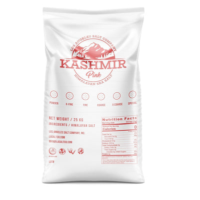 Kashmir Pink® Gourmet Himalayan Pink Salt (55 LB)-Supplies-Los Angeles Salt Company-Powder-55 LB Bag-LA Salt Co.