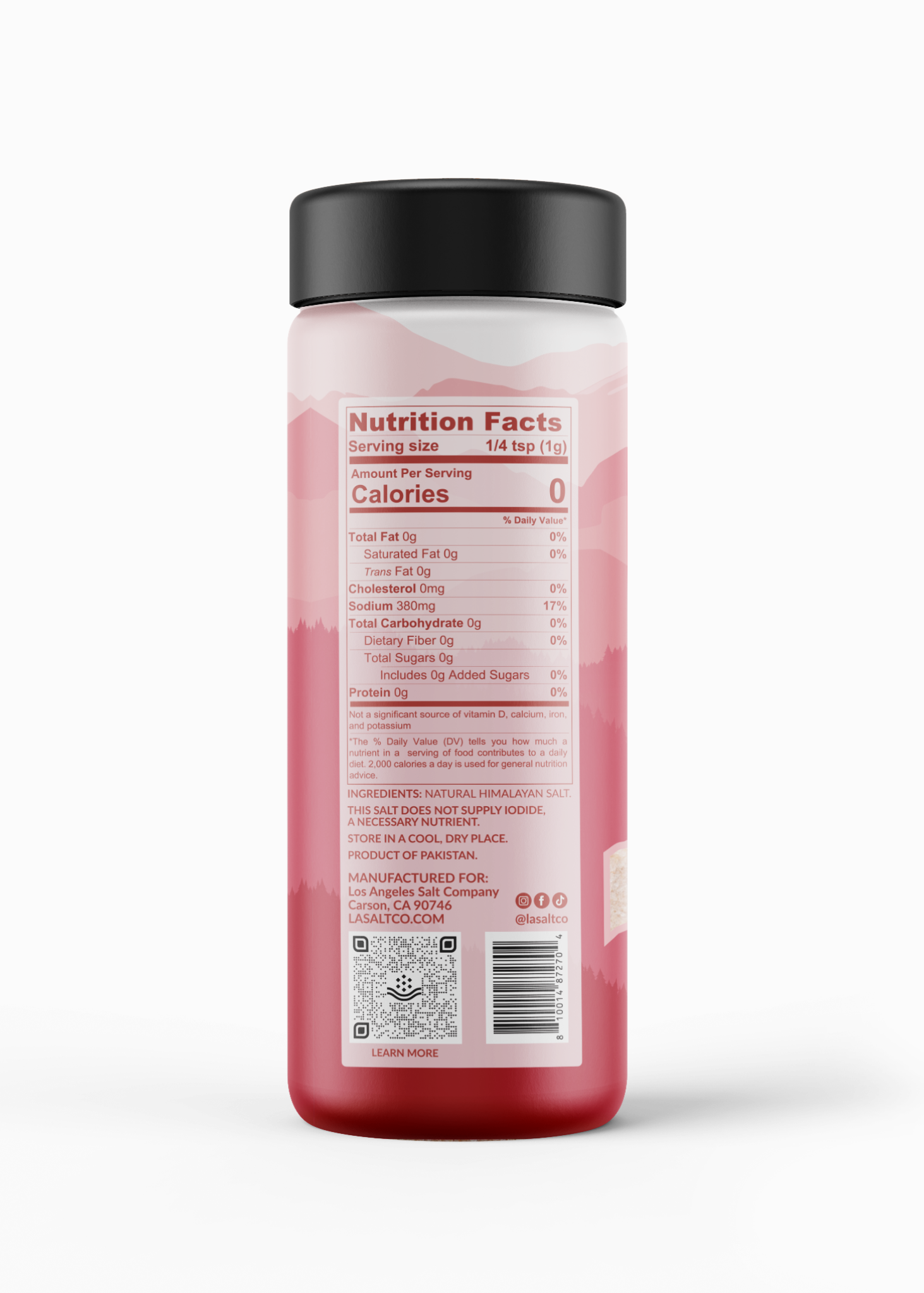 Himalayan Salt X-Fine Shaker