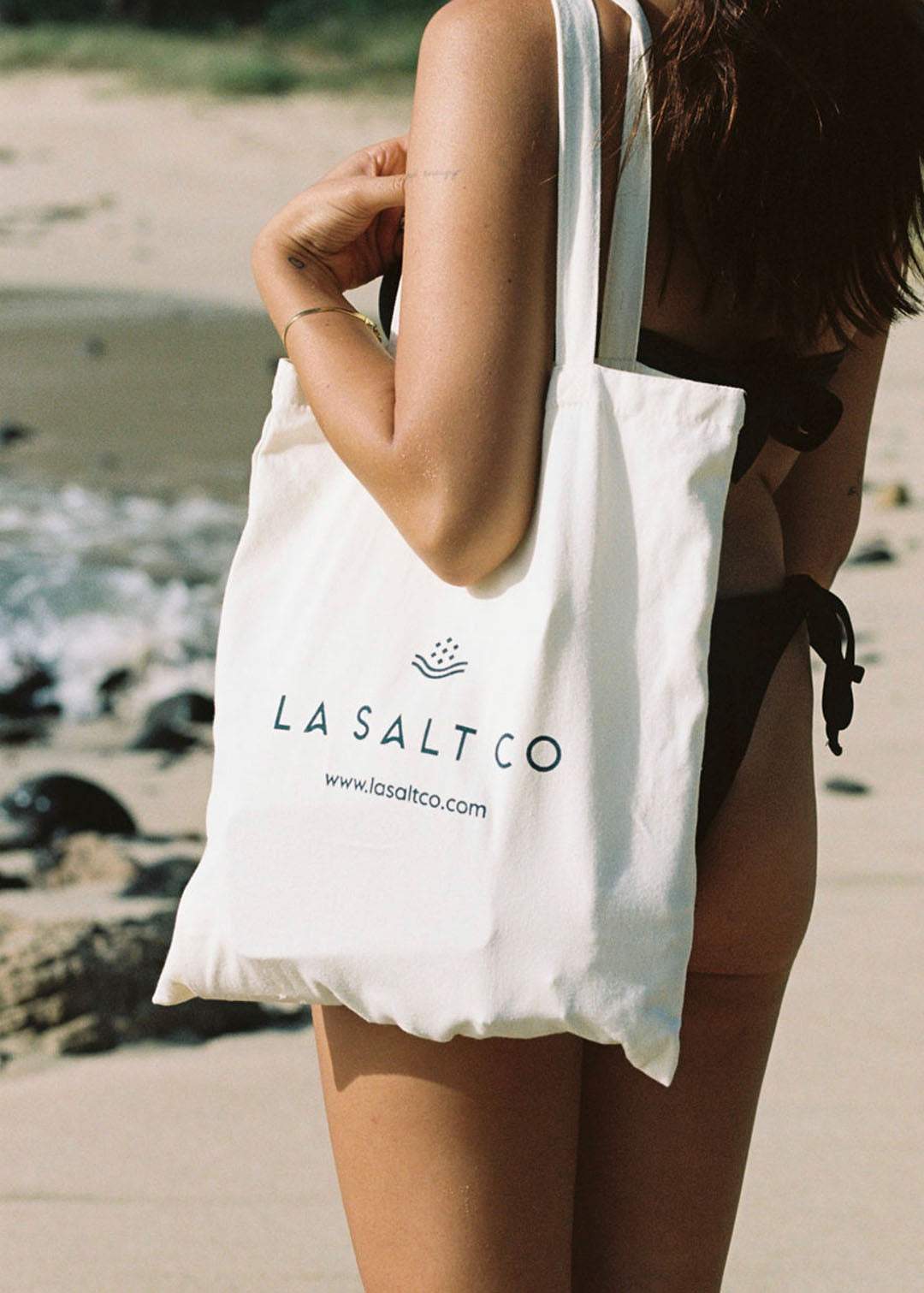 LA SALT CO Cotton Tote Bag-LA SALT CO-LA Salt Co.