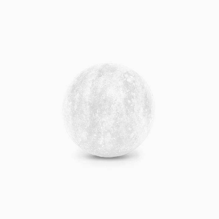 Large Round Massage Ball (50mm)-Massage Stones-LA SALT CO-1 unit-White-LA Salt Co.