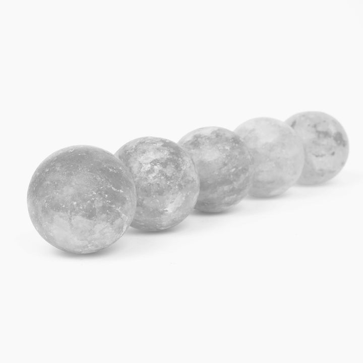 Large Round Massage Ball (50mm)-Massage Stones-LA SALT CO-5 units-Grey-LA Salt Co.
