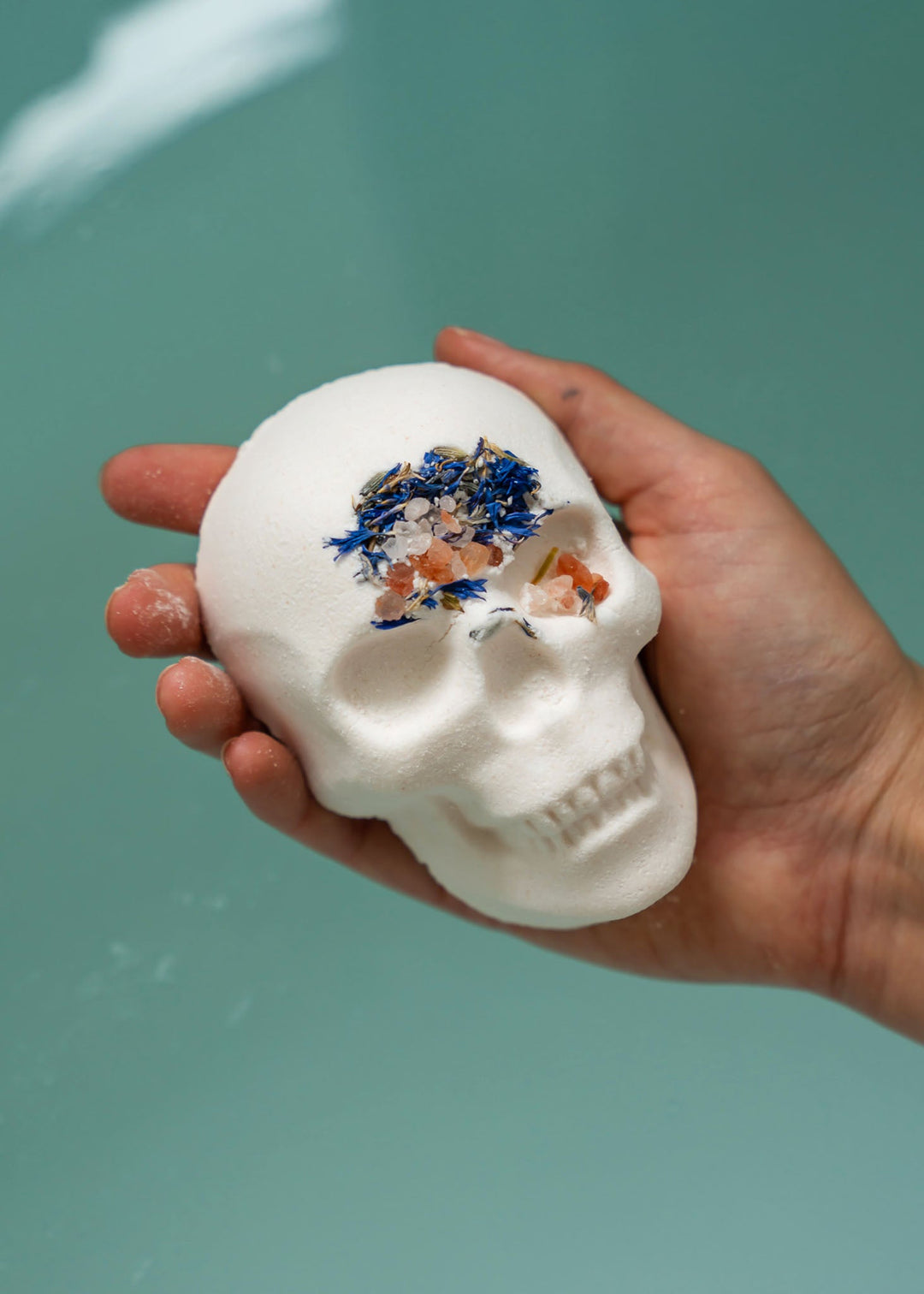 Mahina Crystal Skull Bath Bomb-Bath Bomb-Los Angeles Salt Company-LA Salt Co.