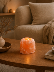 Himalayan Salt Candle Holder