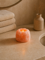 Himalayan Salt Candle Holder