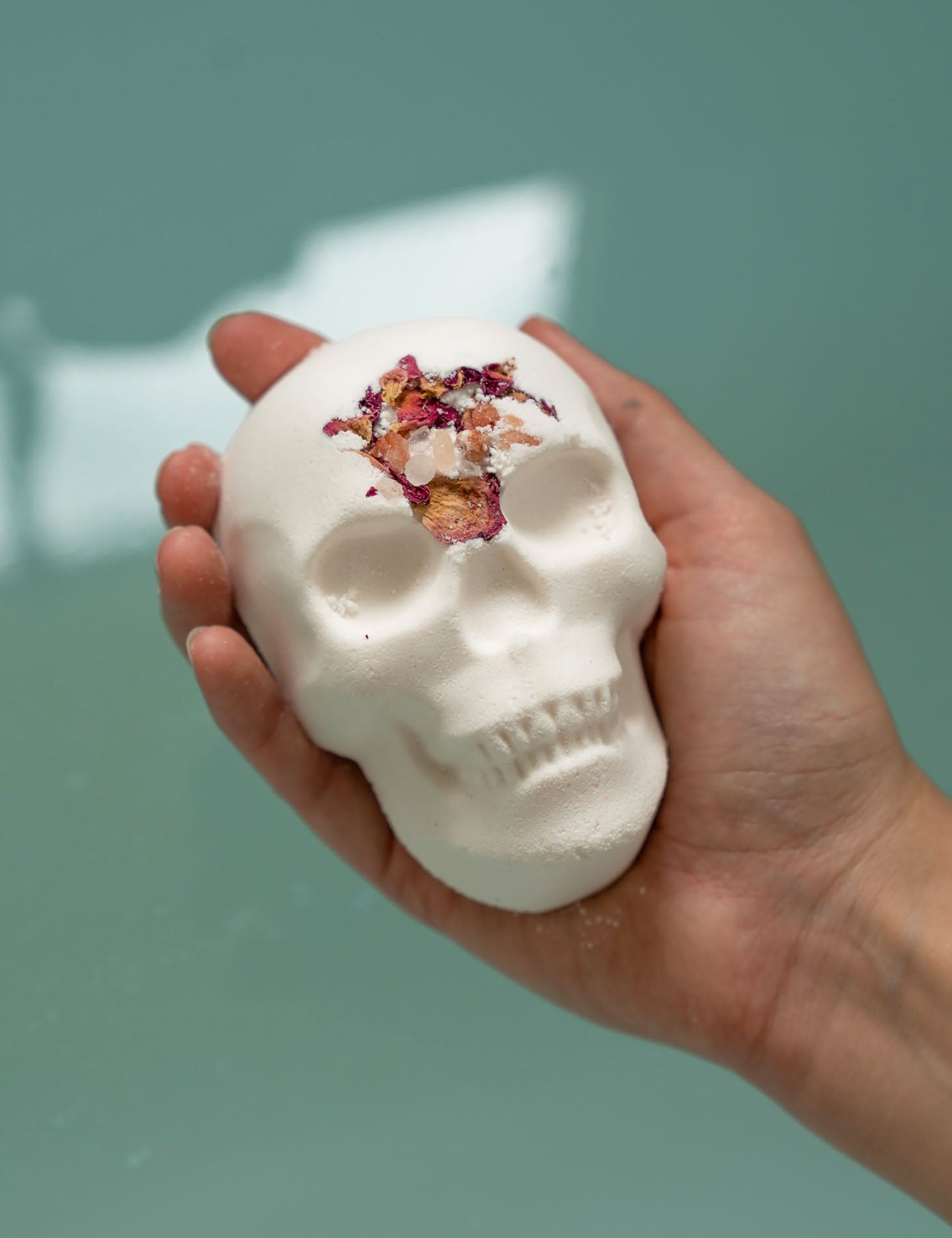 Nirvana Crystal Skull Bath Bomb-Bath Bomb-Los Angeles Salt Company-LA Salt Co.