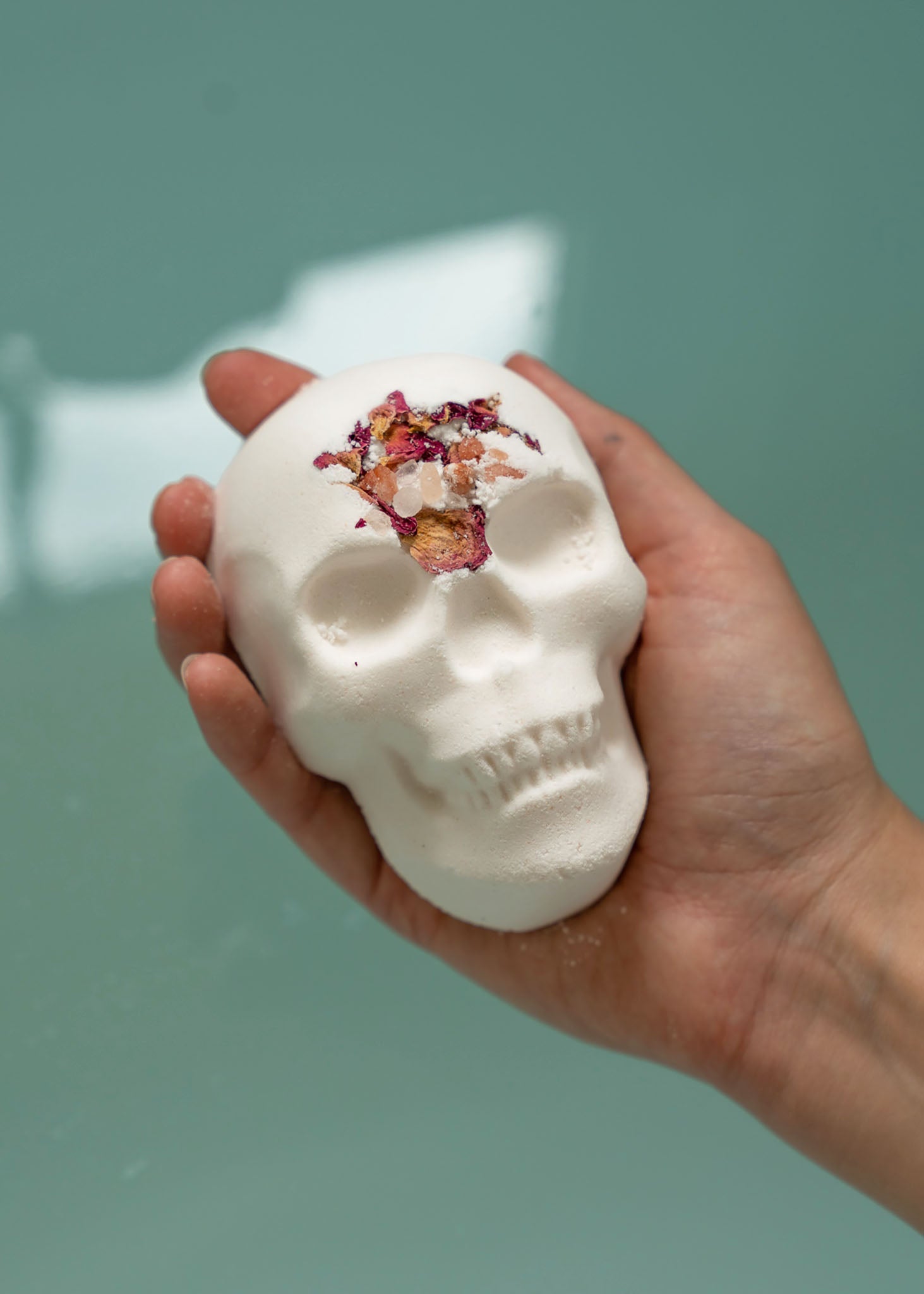 Nirvana Crystal Skull Bath Bomb-Bath Bomb-Los Angeles Salt Company-LA Salt Co.