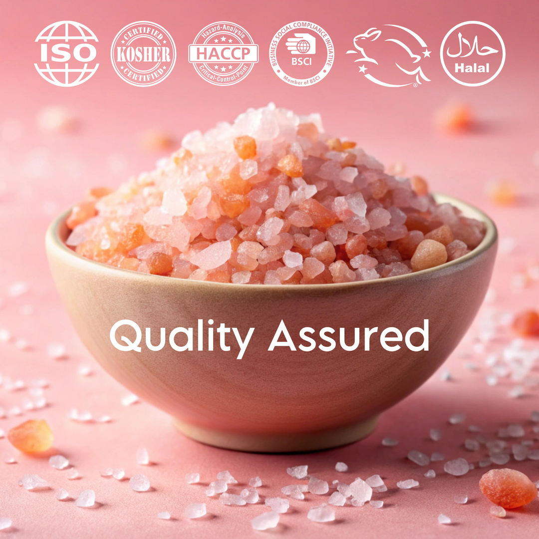 Kashmir Pink® Himalayan Salt Powder Jar