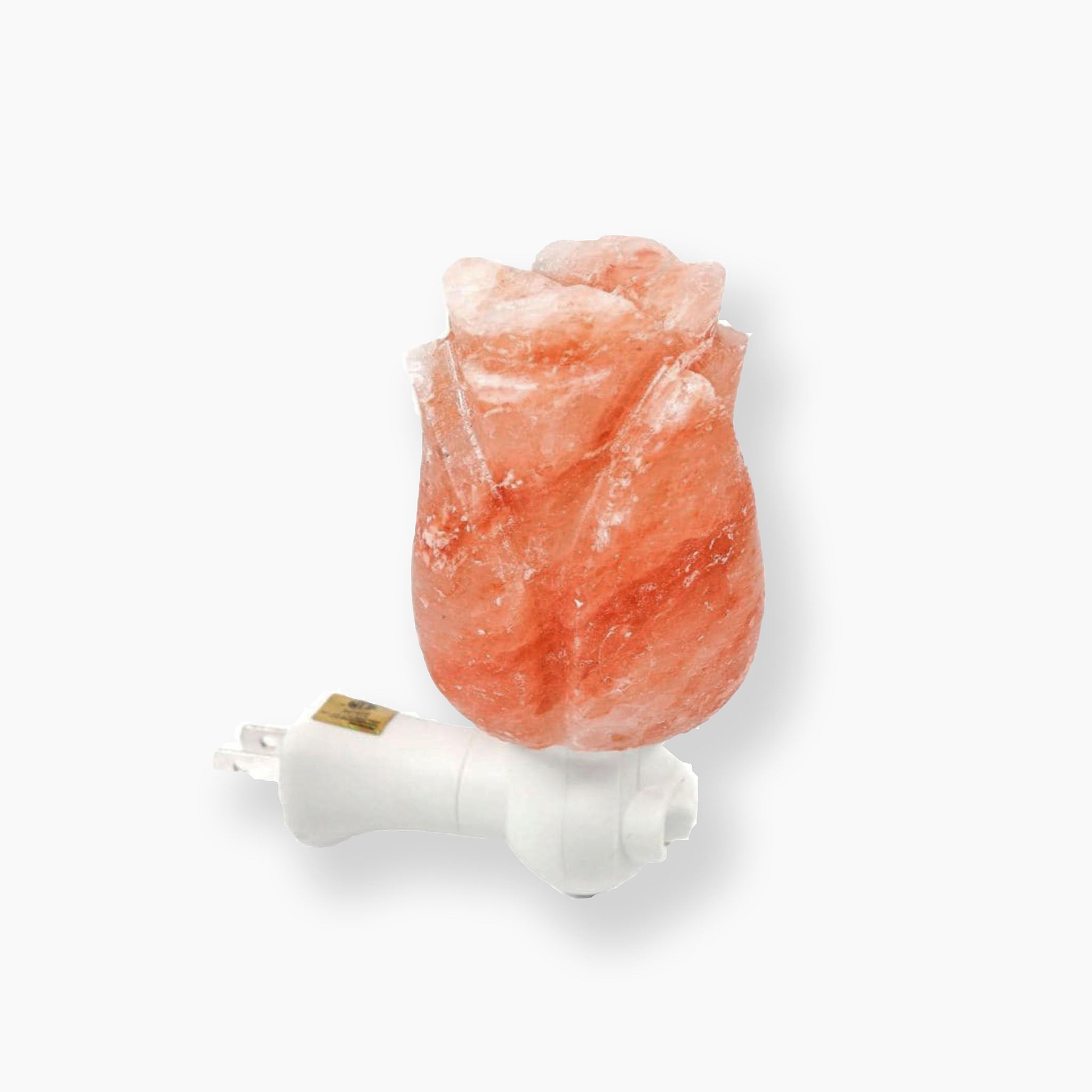 Rose Shape Himalayan Salt Night Light-LA SALT CO-Rose-LA Salt Co.