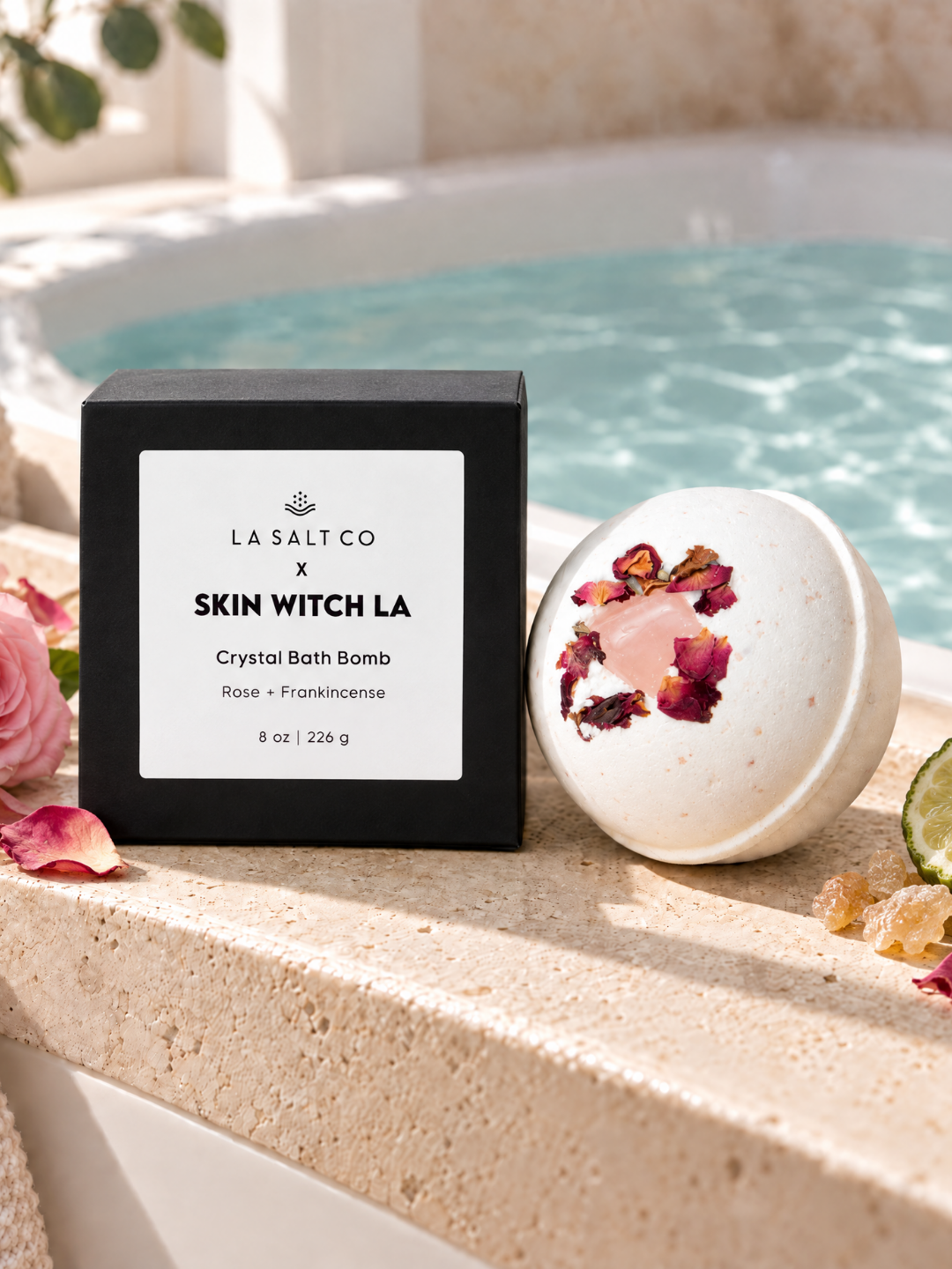 LA SALT CO x SKIN WITCH LA Crystal Bath Bomb