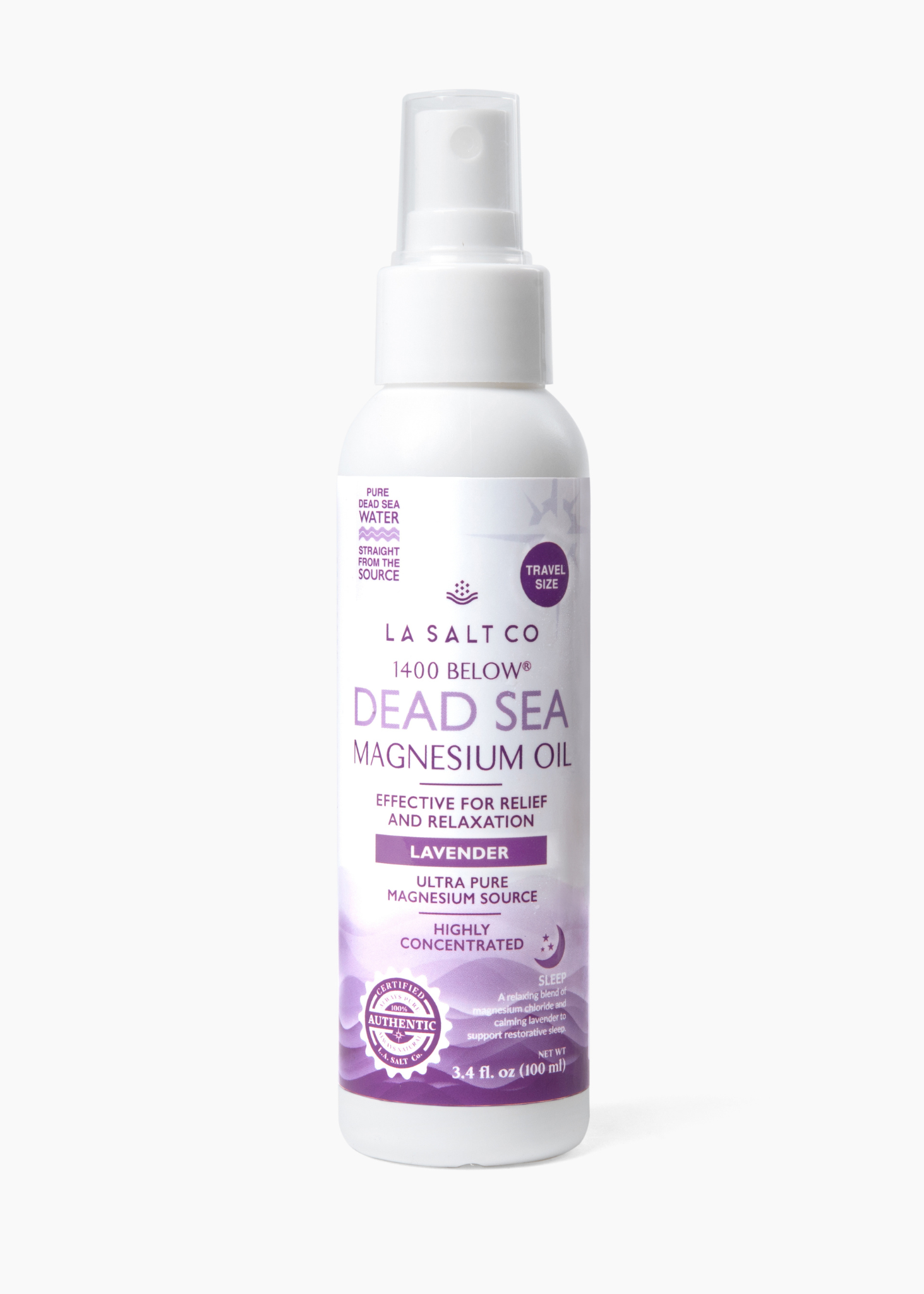 Dead Sea Magnesium Oil Lavender