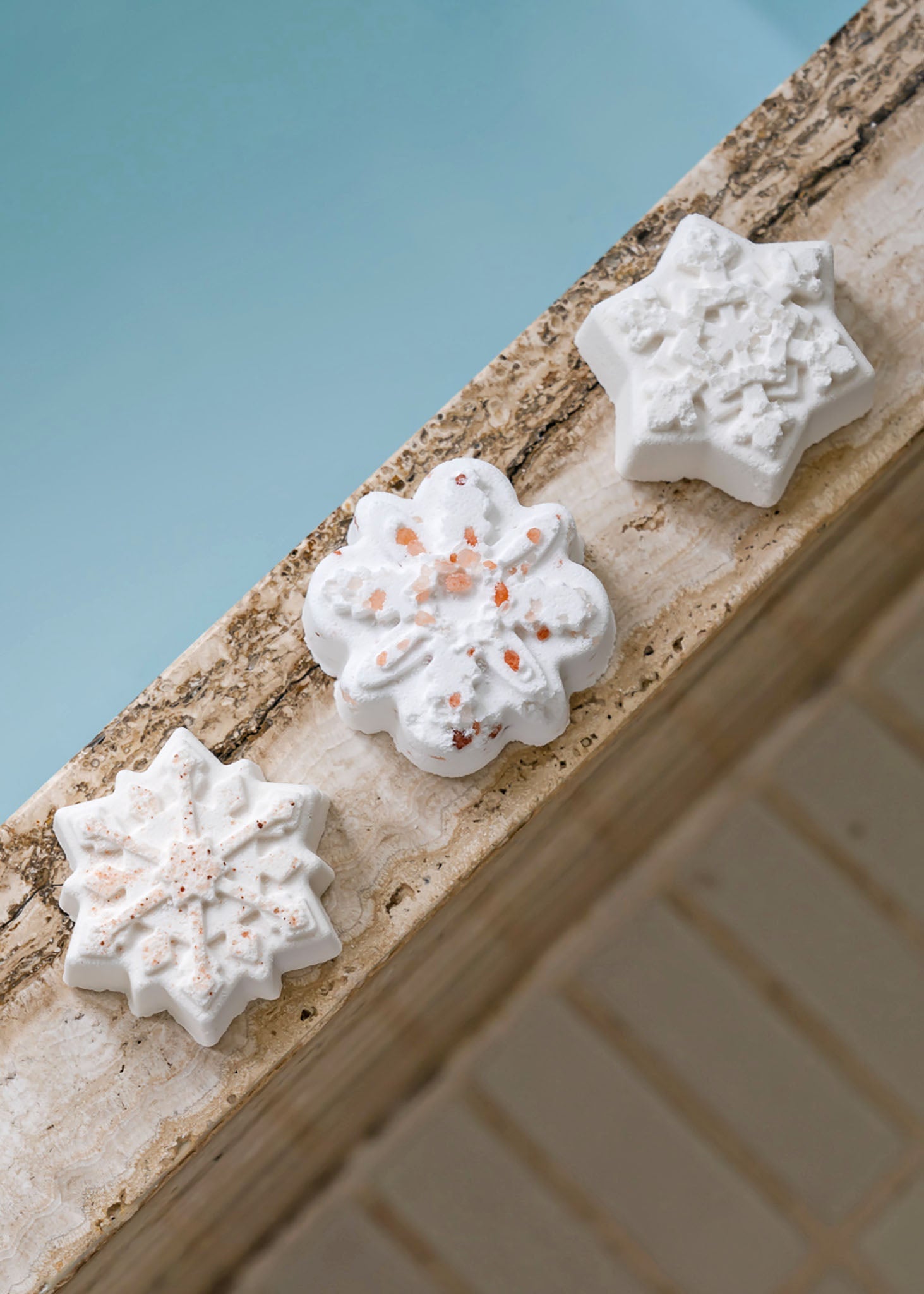 Winter Forest Snowflake Crystal Bath Bomb-Bath Bomb-LA SALT CO-1 unit-LA Salt Co.