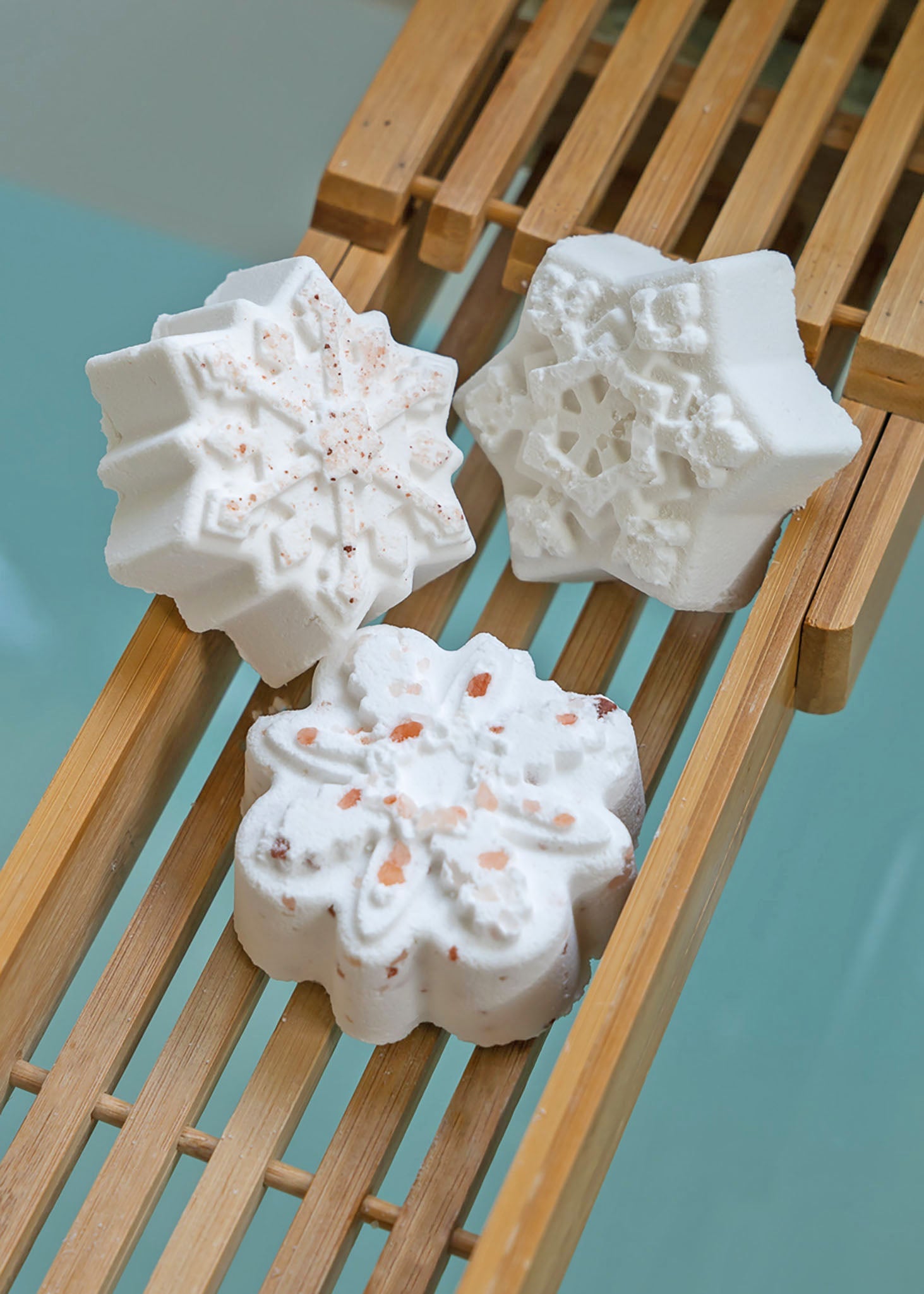 Winter Forest Snowflake Crystal Bath Bomb-Bath Bomb-LA SALT CO-1 unit-LA Salt Co.